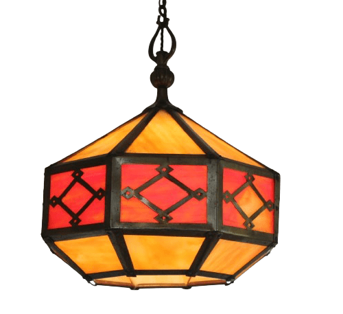 Arts and Crafts Pendant Light Fitting