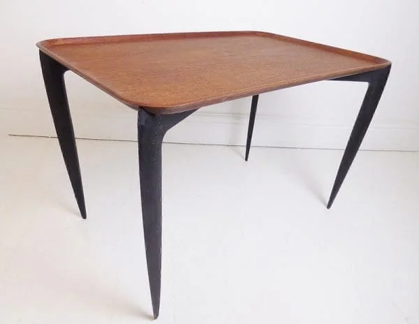 Rare Danish Teak Tray Coffee Table By Willumsen & Engholm For Fritz Hansen - Image 6