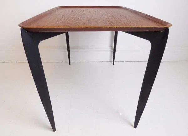 Rare Danish Teak Tray Coffee Table By Willumsen & Engholm For Fritz Hansen - Image 5