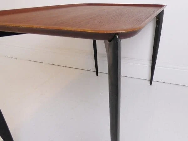 Rare Danish Teak Tray Coffee Table By Willumsen & Engholm For Fritz Hansen - Image 3