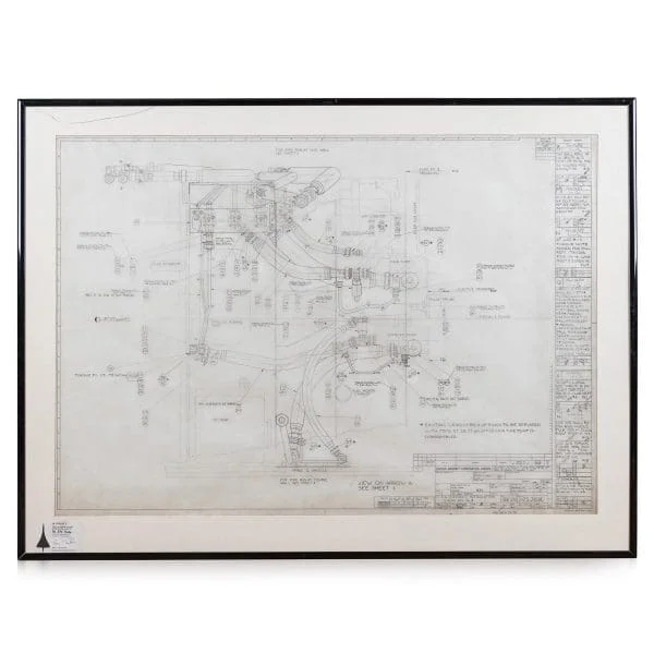 Original Concorde Design Drawing England 1960s - Image 2