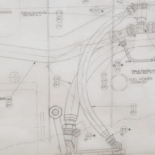 Original Concorde Design Drawing England 1960s - Image 14