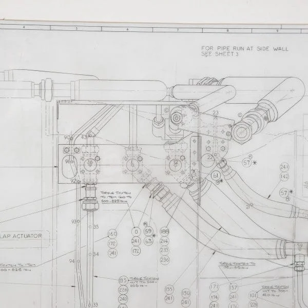 Original Concorde Design Drawing England 1960s - Image 6