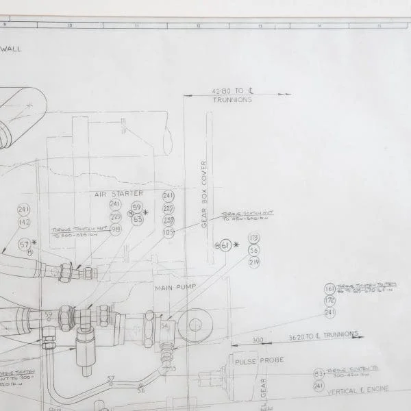 Original Concorde Design Drawing England 1960s - Image 10