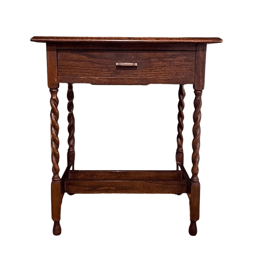 Mid 20th Century Oak Side Table