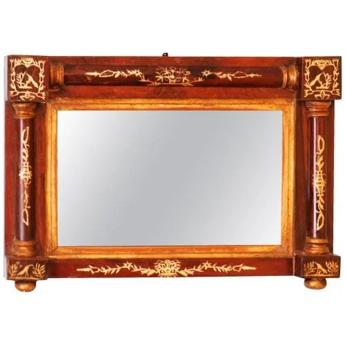 Regency English Rosewood and Gilt Wall Mirror England, circa 1835