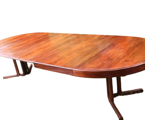 Danish Midcentury Rosewood Dining Table By Johannes Andersen For Hans Bech