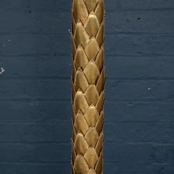 Large Palm Tree Floor Lamp by Maison Jansen, France Circa 1970 - Image 15