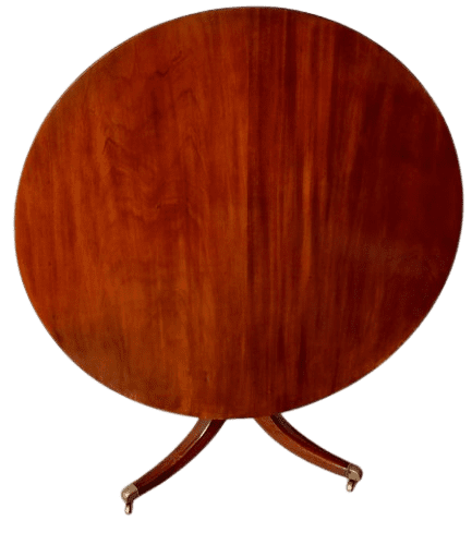 Tilt Top Table C 1900s Mahogany