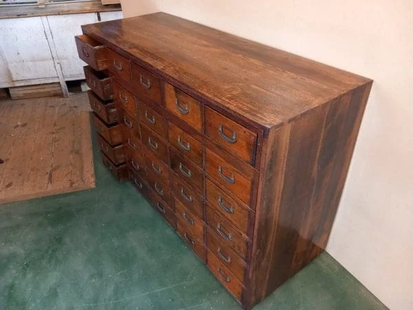 Pine/Beech Chest Of 30 Drawers - Image 2