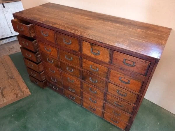 Pine/Beech Chest Of 30 Drawers - Image 3