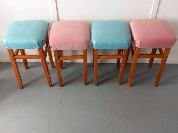 Upholstered Stools - Image 2