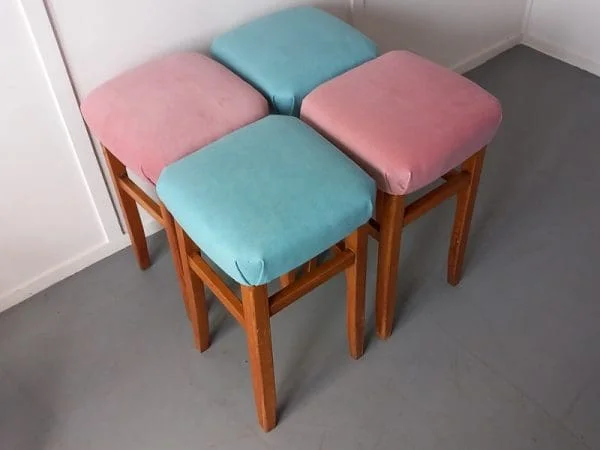 Upholstered Stools - Image 5