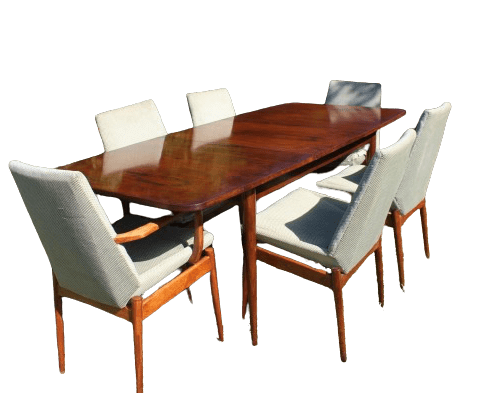 Mid Century Dining Table And Chairs By Archie Shine