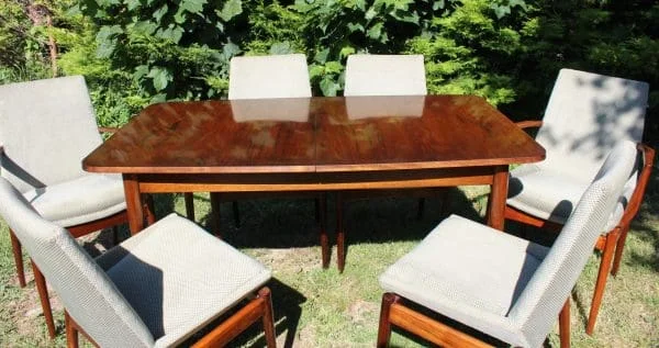 Mid Century Dining Table And Chairs By Archie Shine - Image 6