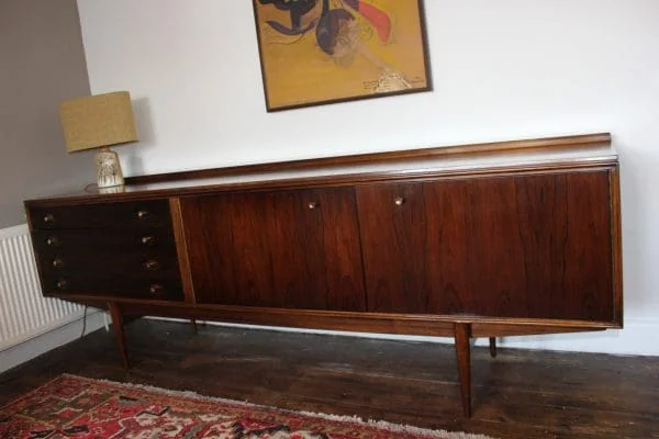 Mid Century Sideboard In Rosewood By Robert Heritage For Archie Shine - Image 4