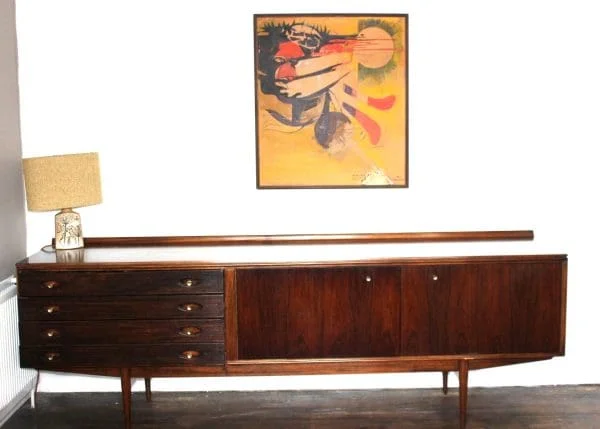 Mid Century Sideboard In Rosewood By Robert Heritage For Archie Shine - Image 7