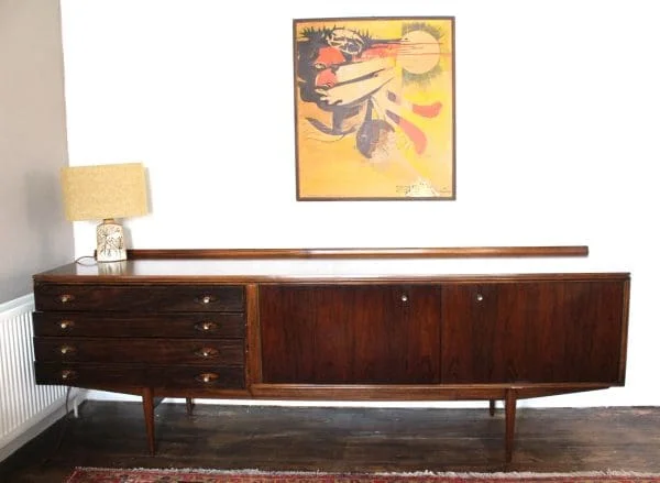 Mid Century Sideboard In Rosewood By Robert Heritage For Archie Shine - Image 9