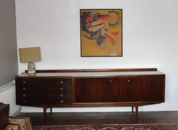 Mid Century Sideboard In Rosewood By Robert Heritage For Archie Shine - Image 11