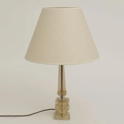 Midcentury Murano Table Lamp by Barovier and Toso