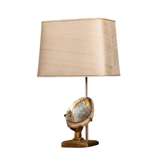 Vintage Table Lamp by Willy Daro, Belgium Circa 1960