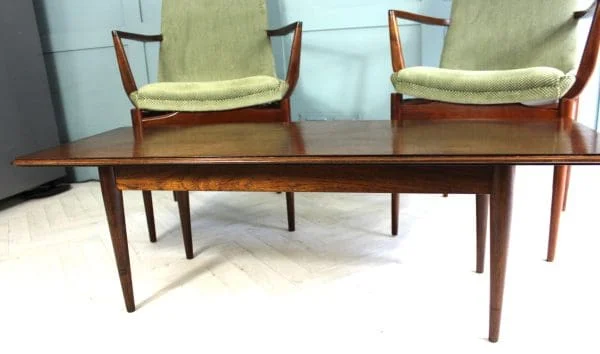 Mid Century Robert Heritage Rosewood Coffee Table For Archie Shine - Image 6