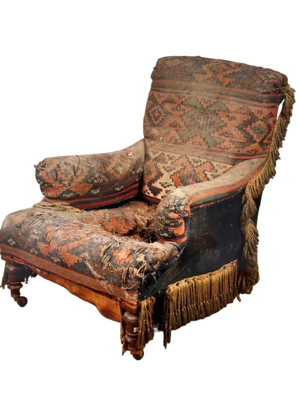 victorian-armchair for upholstery