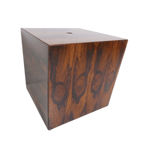 Danish Rosewood Puzzle Cube Nest Of Tables by Poul Norreklit for Georg Petersens Denmark