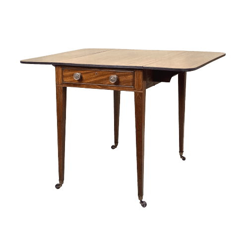 18th Century Georgian Mahogany Pembroke Table, England Circa 1790