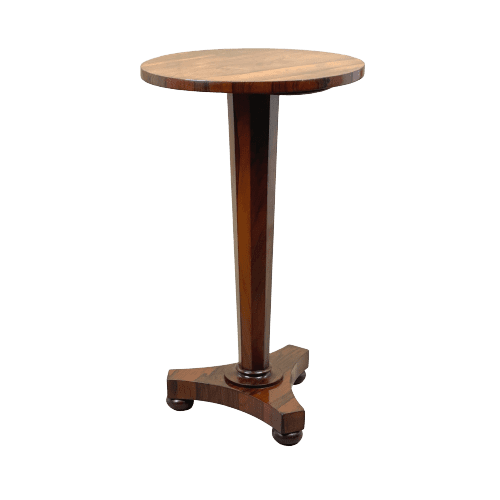 19th Century Circular Rosewood Lamp Table, England Circa 1840