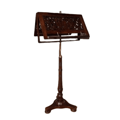 Early Victorian Rosewood Duet Music Stand