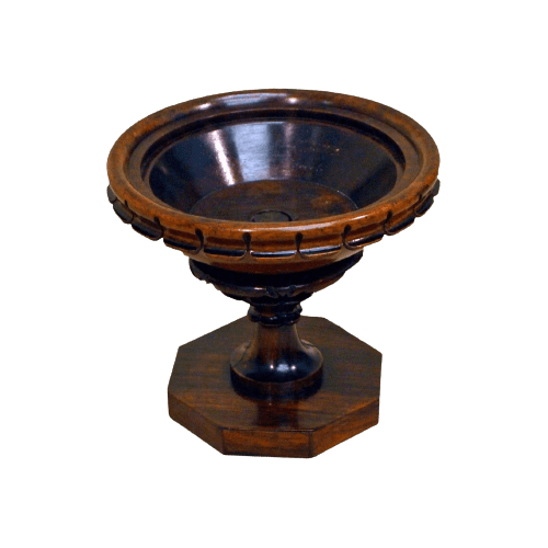 19th Century Regency Rosewood Antique Table Urn Tazza England Circa 1835
